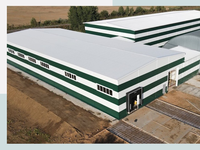 Строительство овощехранилищ в Дзержинском