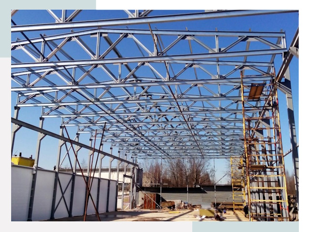 Строительство цехов в Дзержинский от 614 руб. под ключ