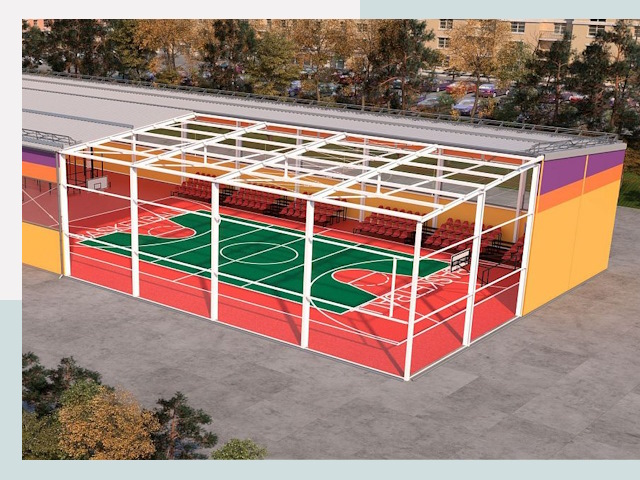 Спортивные сооружения в Дзержинском