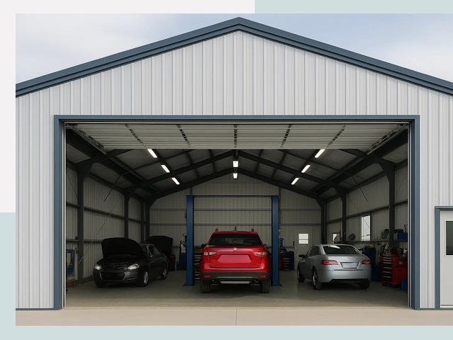 Ангары из сэндвич панелей от 614 руб. в Дзержинский