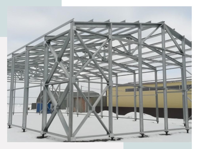 Каркасные ангары в Дзержинском