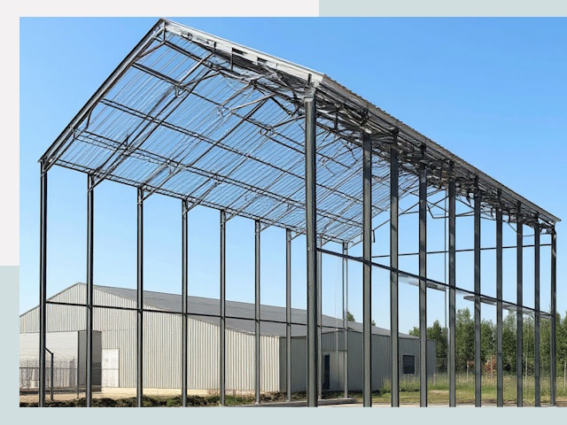 Прямо стенные ангары от СтальСтрой-Дзж по цене 614 руб.
