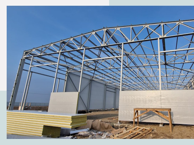 Утепленные ангары в Дзержинский от 614 руб. за м²