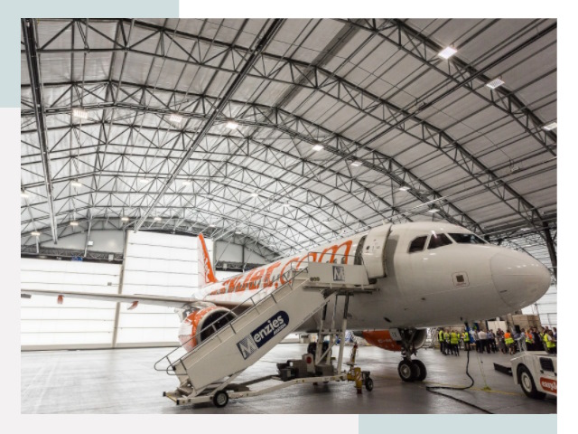 Авиационные ангары в Дзержинском