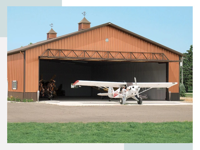 Ангары для самолетов в Дзержинском