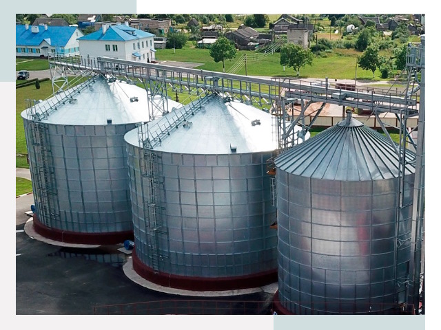 Металлические силосы в Дзержинском