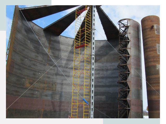 Строительство резервуаров в Дзержинском