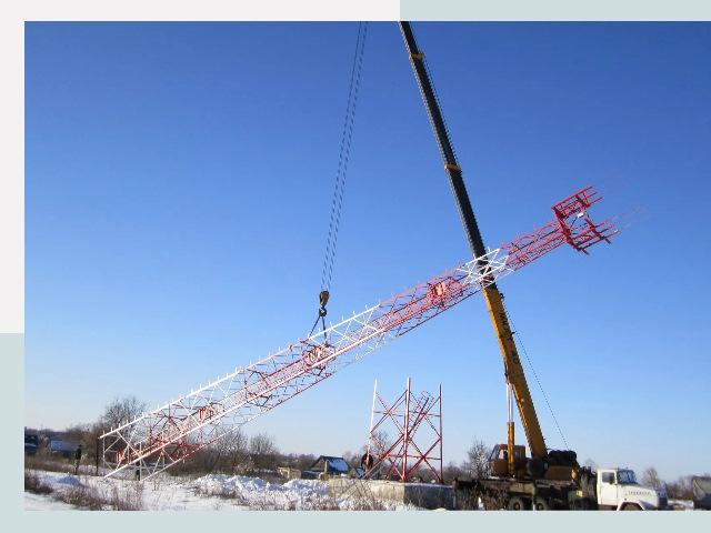 Строительство башен связи в Дзержинском от 614 руб.