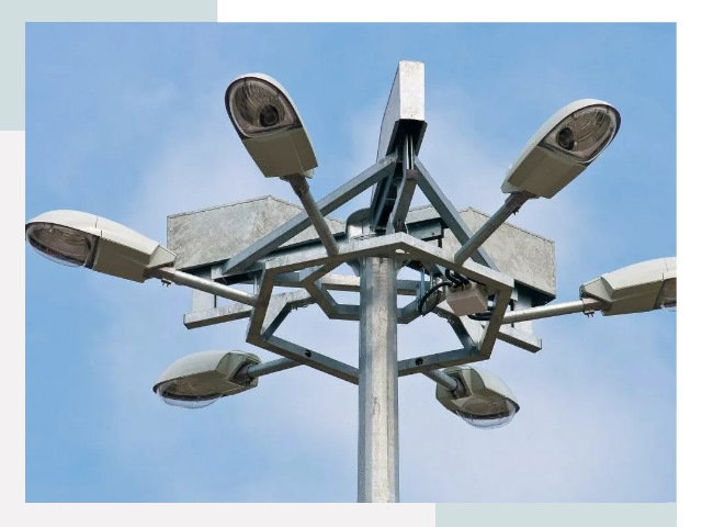 Монтаж осветительных мачт в Дзержинском