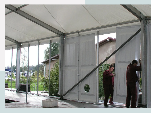 Быстро сборные шатры в Дзержинский от 614 руб. за м²