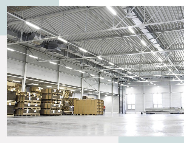 Освещение ангаров в Дзержинском