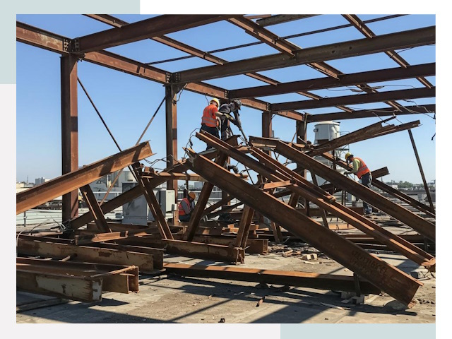 Демонтаж металлоконструкций в Дзержинском от 614 руб.